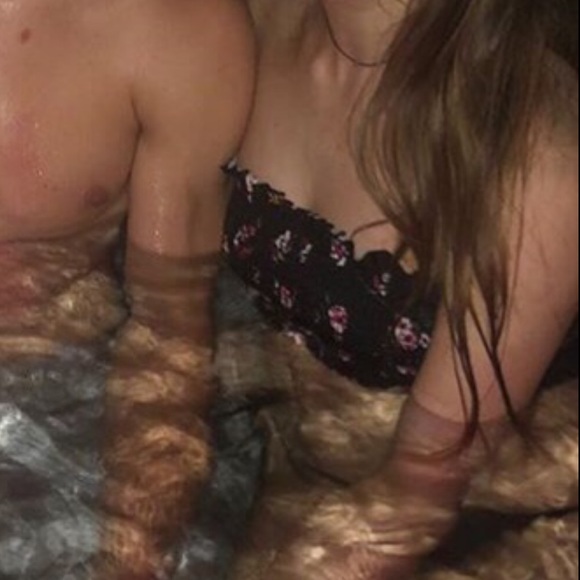 3/$20 SMALL FLORAL STRAPLESS SWIMSUIT - Picture 3 of 7